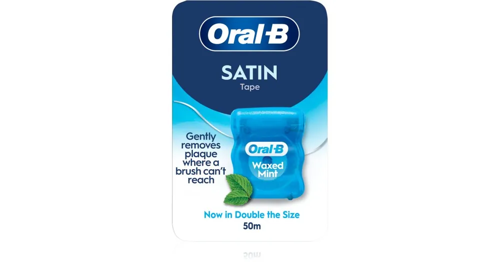 Oral-BSatin Tape Waxed Mint fogselyem menta Szuper akció