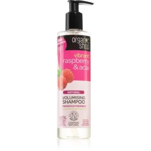 Bestseller Organic ShopNatural Raspberry & Acai tömegnövelő tisztító sampon