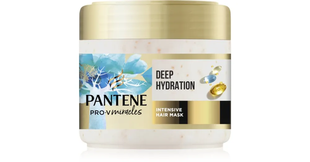 PantenePro-V Miracles Hydra Glow intenzíven hidratáló és tápláló maszk száraz és sérült hajra Kedvezményes ár