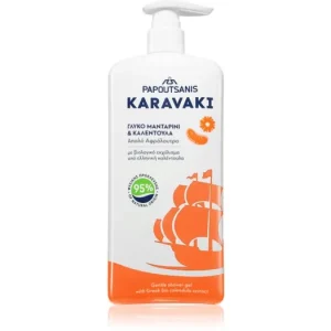 PAPOUTSANISKaravaki Mandarine-Calendula tusfürdő gél Prémium