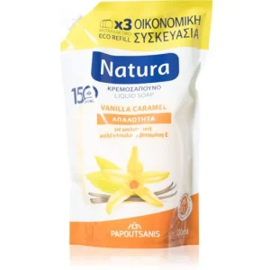 Ne maradj le PAPOUTSANISNatura Vanilla Caramel folyékony szappan utántöltő
