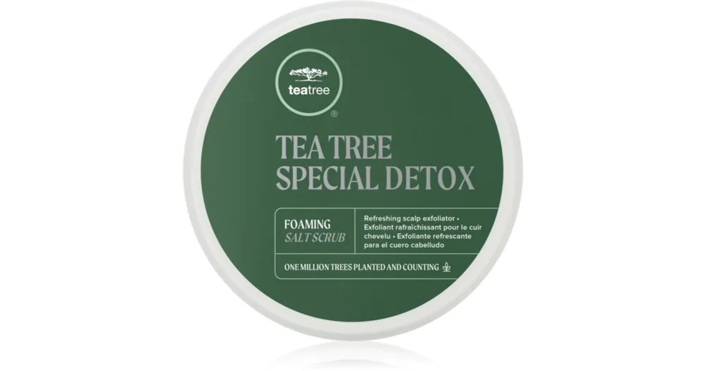 Vedd meg online Paul MitchellTea Tree Special Detox Foaming Salt Scrub peeling hab a hajra és a fejbőrre