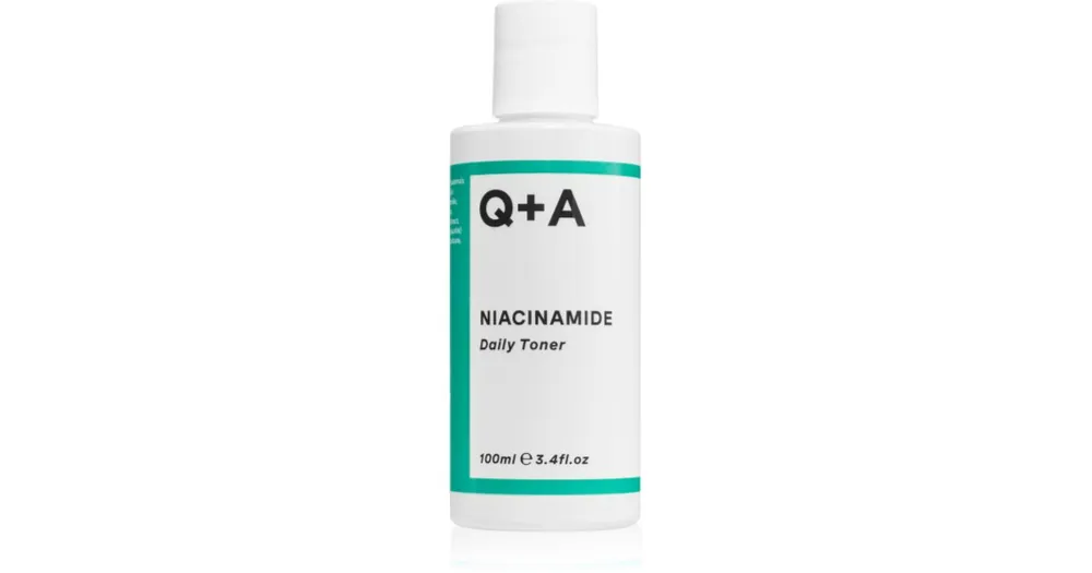 Azonnal elérhető Q+ANiacinamide arctonikum a bőr tökéletlenségei ellen