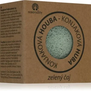 Rendeld meg most RenovalityKonjac mushroom green tea tisztító szivacs normál és kombinált bőrre