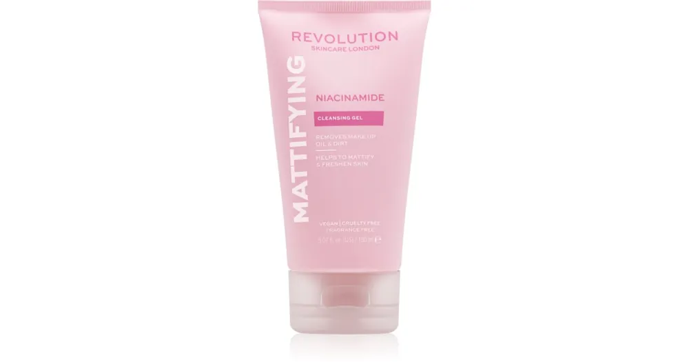 Revolution SkincareNiacinamide Mattify mattító tisztító gél Csak ma