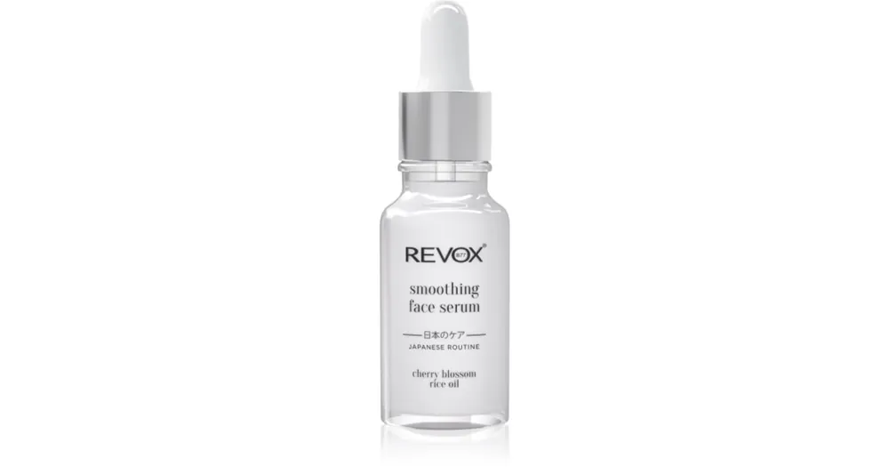 Újdonság Revox B77Japanese Routine Smoothing Face Serum kisimító arcszérum
