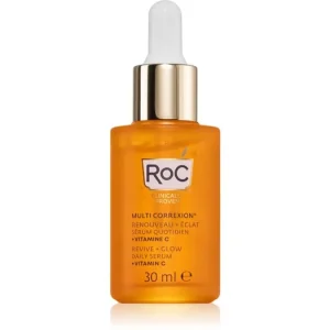 RoCMulti Correxion Revive + Glow bőrélénkítő szérum C-vitaminnal az arcra és a nyakra Szuper ajánlat