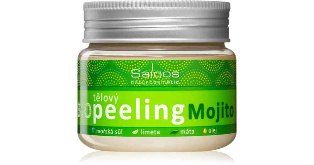 Biztonságos vásárlás SaloosBio Peeling Mojito testpeeling
