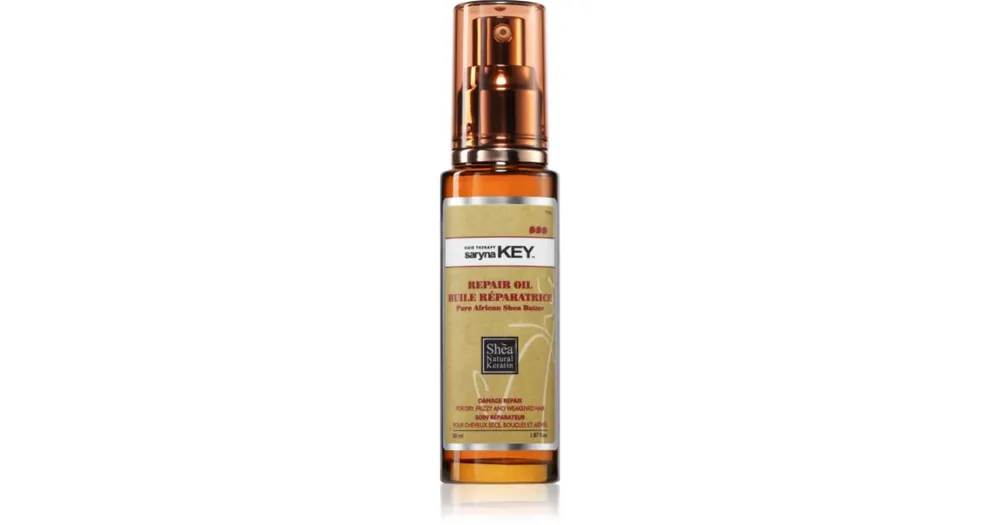 Saryna KeyPure African Shea Butter Damage Repair tápláló olaj hajra Utolsó esély