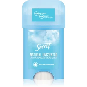 Csak ma SecretNatural Unscented Antiperspirant Cream Stick krémes izzadásgátló hölgyeknek