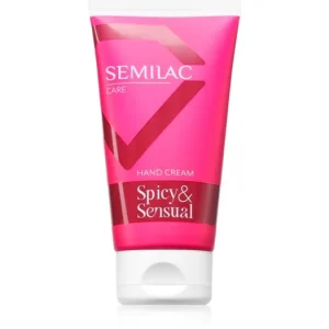 SemilacNail Care Spicy & Sensual Hand Cream kéz- és körömápoló krém Szuper akció