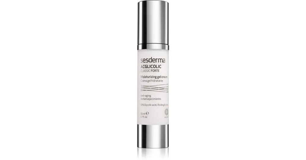 Alacsony ár SesdermaAcglicolic Classic Forte Facial géles krém átfogó ránctalanító védelem