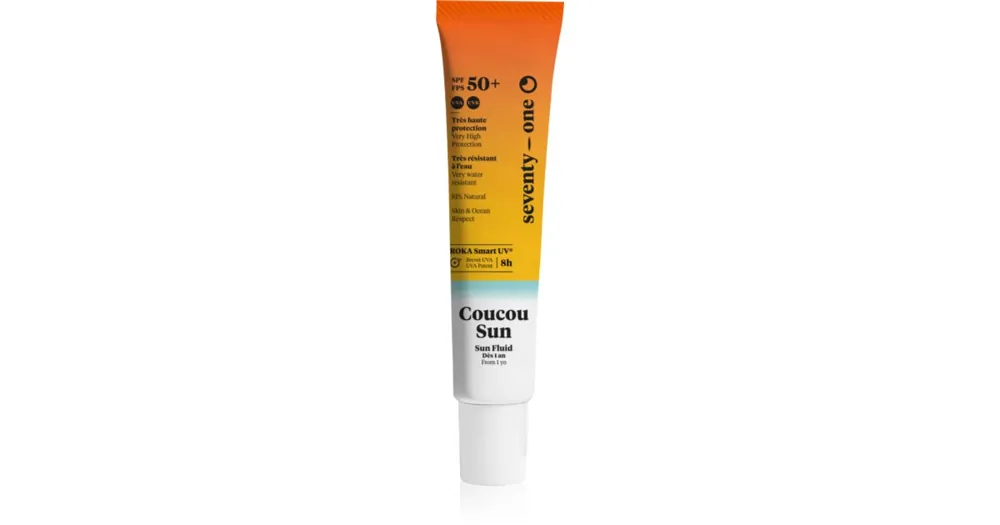Szezonális akció SeventyOneCoucou Sun SPF50+ napozó spray az arcra