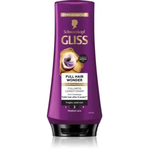 Szezonális akció SchwarzkopfGliss Full Hair Wonder regeneráló balzsam a törékeny hajra