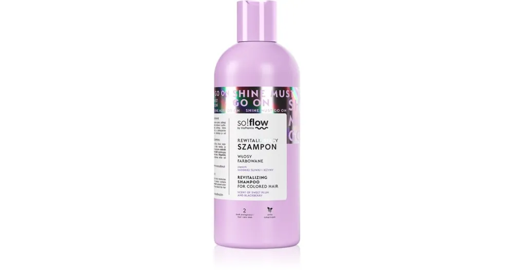 Exkluzív ajánlat so!flowColoured Hair Revitalizing Shampoo megújító sampon festett hajra