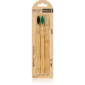 SOFTdentBamboo Soft - 3 pack bambuszos fogkefe Legjobb ár