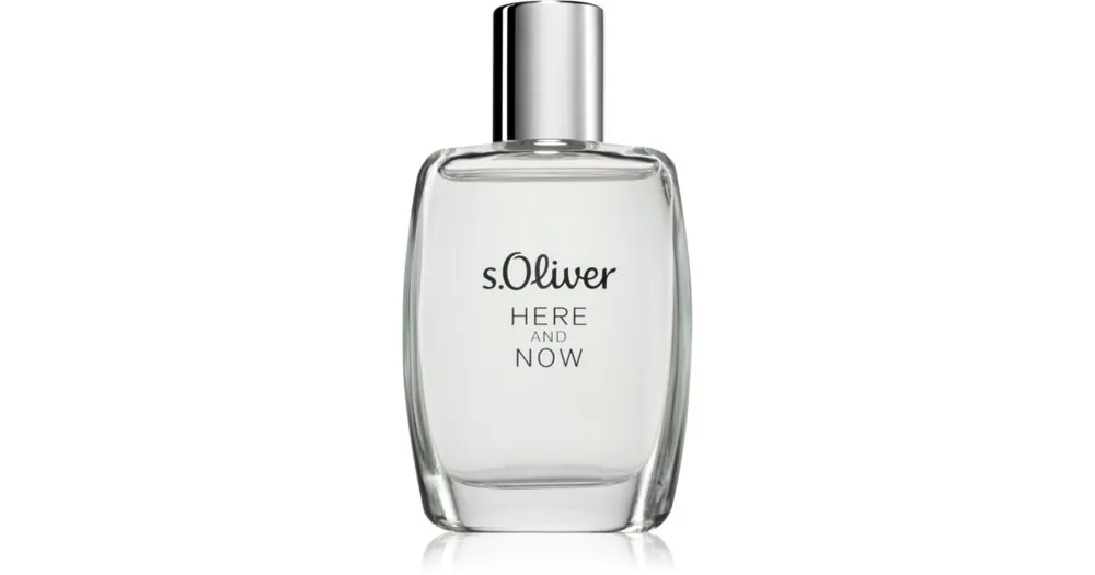 s.OliverHere and Now Men Eau de Toilette uraknak Legjobb ár