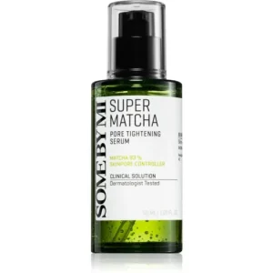 Vásárlói kedvenc Some By MiSuper Matcha Pore Tightening Serum nyugtató szérum a fénylő arcbőr és a kitágult pórusok ellen