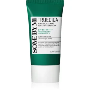Árengedmény Some By MiTruecica Mineral Calming Tone-up Suncream nyugtató és védő krém SPF 50+