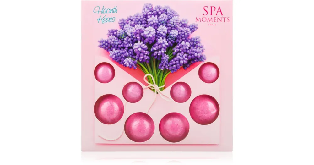 Ne maradj le Spa MomentsHiacinth Kisses szénsavas fürdő golyók