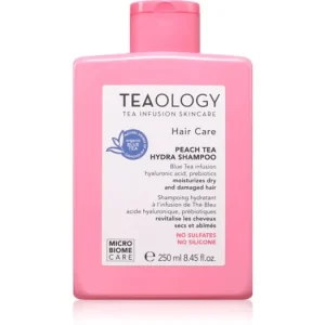 Biztonságos fizetés TeaologyPeach Tea Hydra Shampoo hidratáló sampon károsodott haj erősítésére