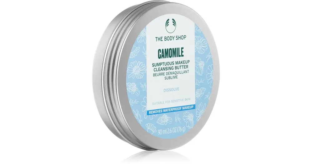 Csak ma The Body ShopCamomile Sumptuous Cleansing Butter lemosó és tisztító balzsam az arcra