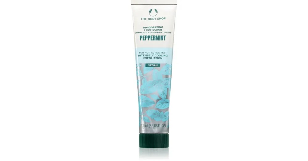 The Body ShopPeppermint Foot Scrub peeling borsmentával Szuper akció