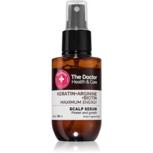 Kiárusítás The DoctorKeratin + Arginine + Biotin Maximum Energy szérum a fejbőrre keratinnal