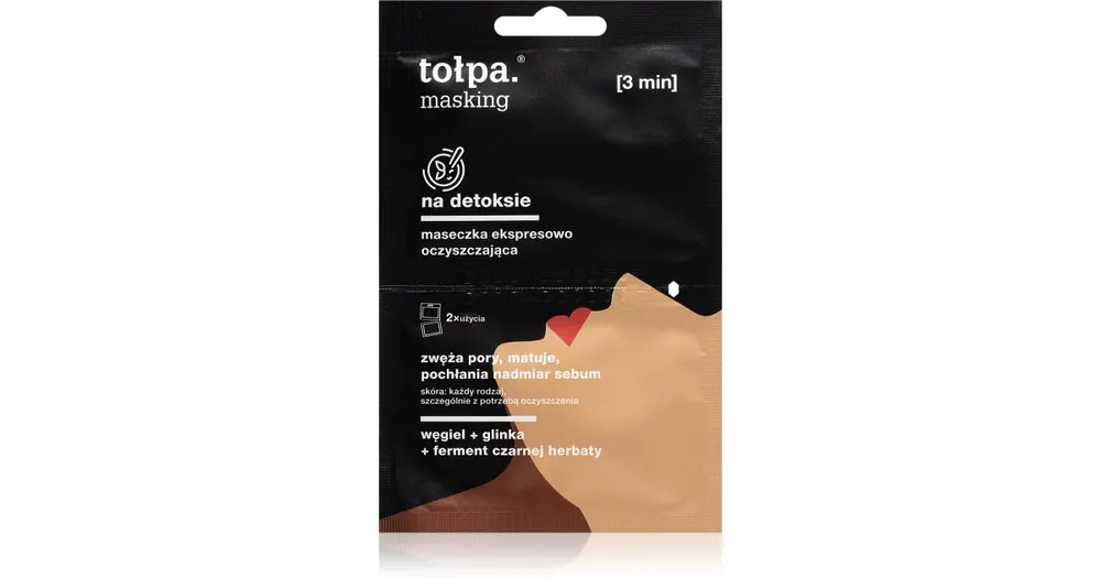 Legjobb ár TołpaMasking detoxikáló és tisztító maszk