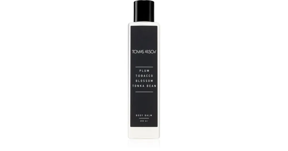 Gyors szállítás Tomas ArsovPlum Tobacco Blossom Tonka Bean parfümös testbalzsam hidratáló hatással