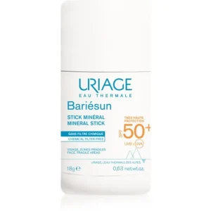 UriageBariésun Mineral Stick SPF 50+ ásványi védőkrém érzékeny területekre ceruzában SPF 50+ Különleges ajánlat