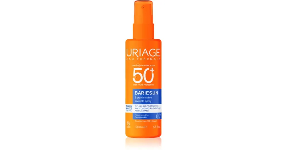 Utolsó esély UriageBariésun Spray SPF 50+ védő spray arcra és testre SPF 50+