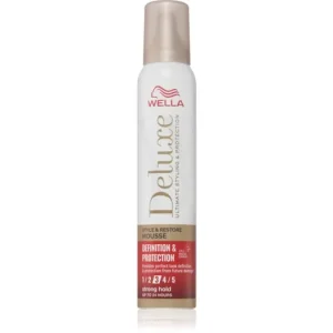 Rendeld meg most WellaDeluxe Definition & Protection fixáló hab a dús hatásért