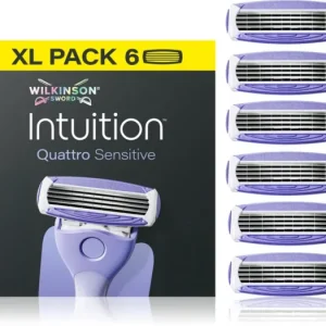 Exkluzív ajánlat Wilkinson SwordIntuition Quattro Sensitive tartalék kefék