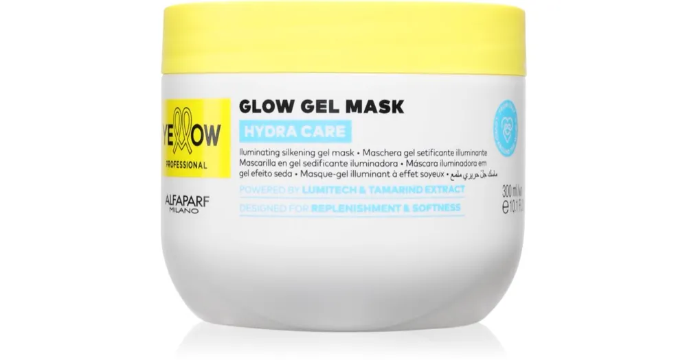 Yellow ProfessionalHydra Care Glow Gel Mask zselés arcmaszk minden hajtípusra Ajánlat