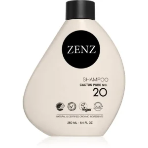 Árcsökkenés ZENZ OrganicCactus Pure No. 20 hidratáló sampon allergiások számára alkalmas