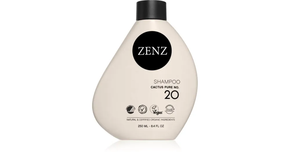 Árcsökkenés ZENZ OrganicCactus Pure No. 20 hidratáló sampon allergiások számára alkalmas