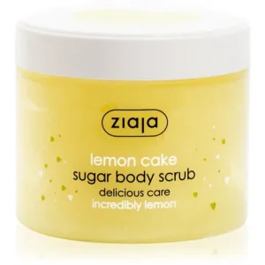 Alacsony ár ZiajaLemon Cake bőrpuhító cukros peeling