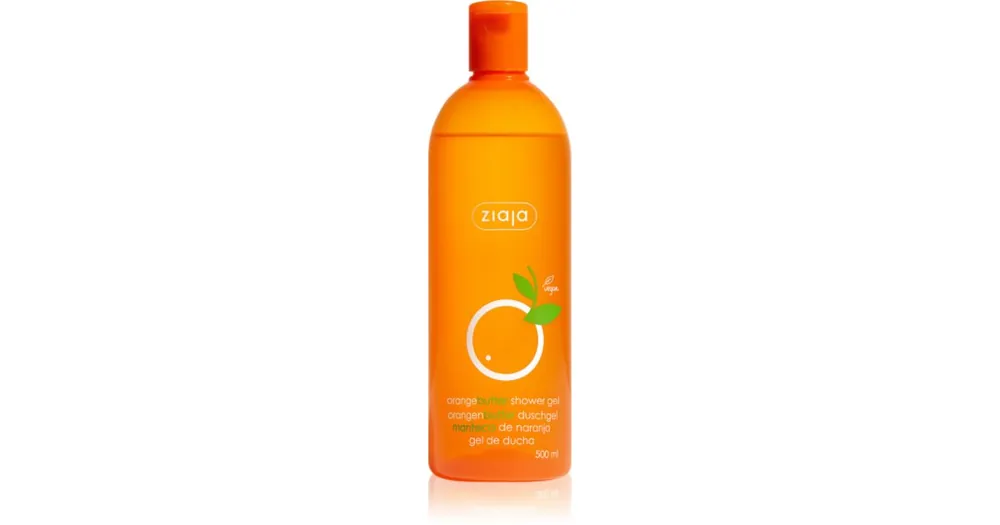 Árcsökkenés ZiajaOrange Butter tusfürdő gél