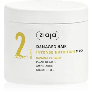 ZiajaPlant Essentials Banana Flower tápláló hajmaszk a károsult hajra Azonnal elérhető