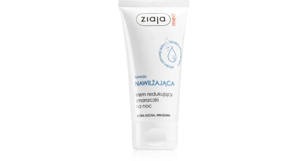Ziaja MedHydrating Care éjszakai ránctalanító krém az érzékeny száraz bőrre Népszerű