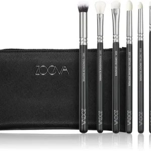 Ne maradj le ZOEVAIt‘s All About The Eyes Brush Set Ecsetkészlet táskával