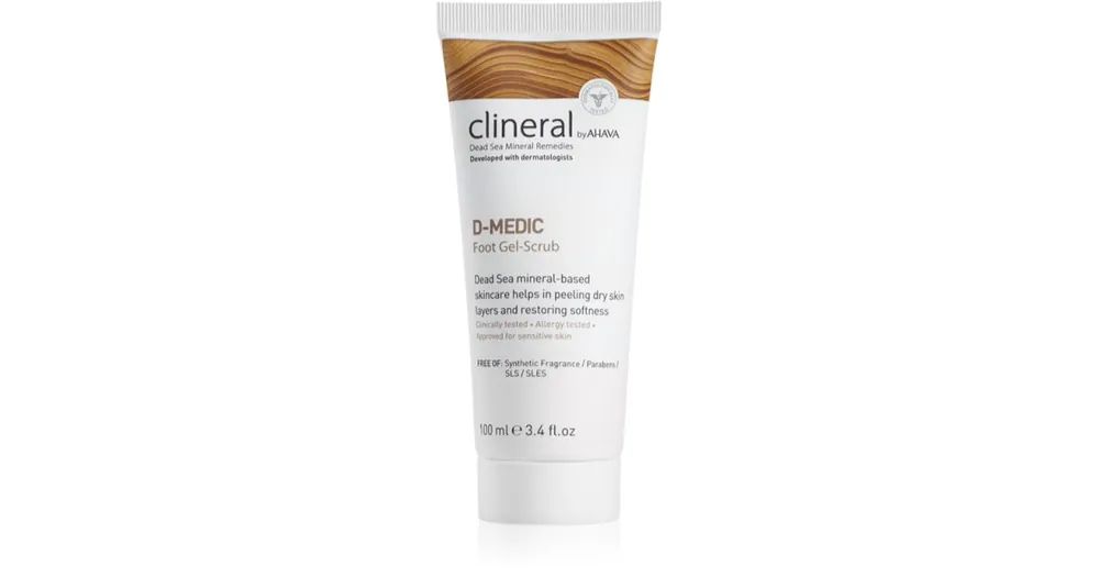 Különleges ajánlat AHAVAClineral D-MEDIC gyengéd géles peeling lábakra