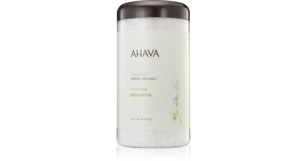 AHAVADead Sea Salt Soothing Eucalyptus fürdősó a Holt - tenger ásványaival Vedd meg most