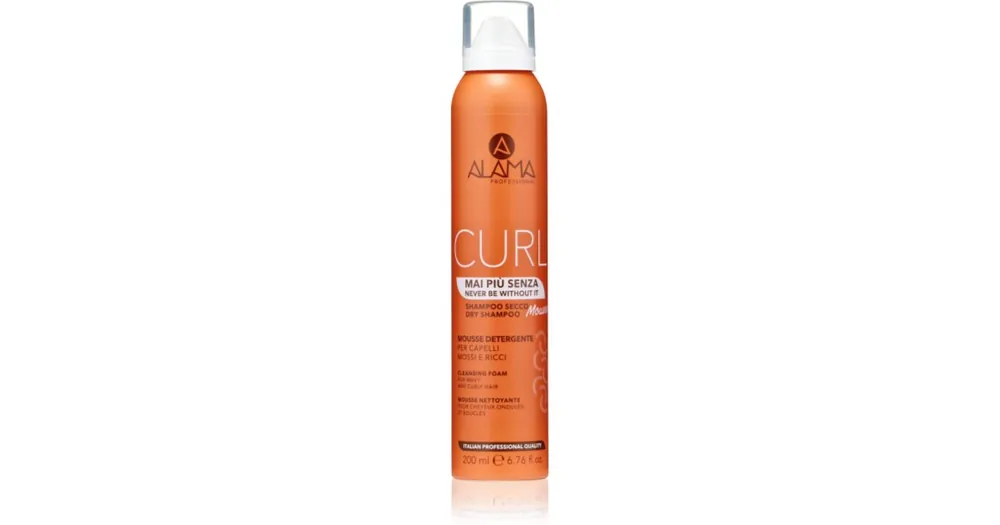 Alama ProfessionalCurl Dry Shampoo Mousse száraz sampon a hullámos és göndör hajra Outlet