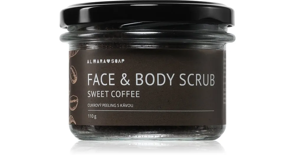 Almara SoapFace & Body Scrub cukros peeling testre és arcra Bestseller
