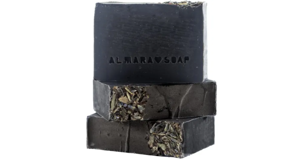 Különleges ajánlat Almara SoapHair Care Shiny Hair szilárd sampon zsíros hajra