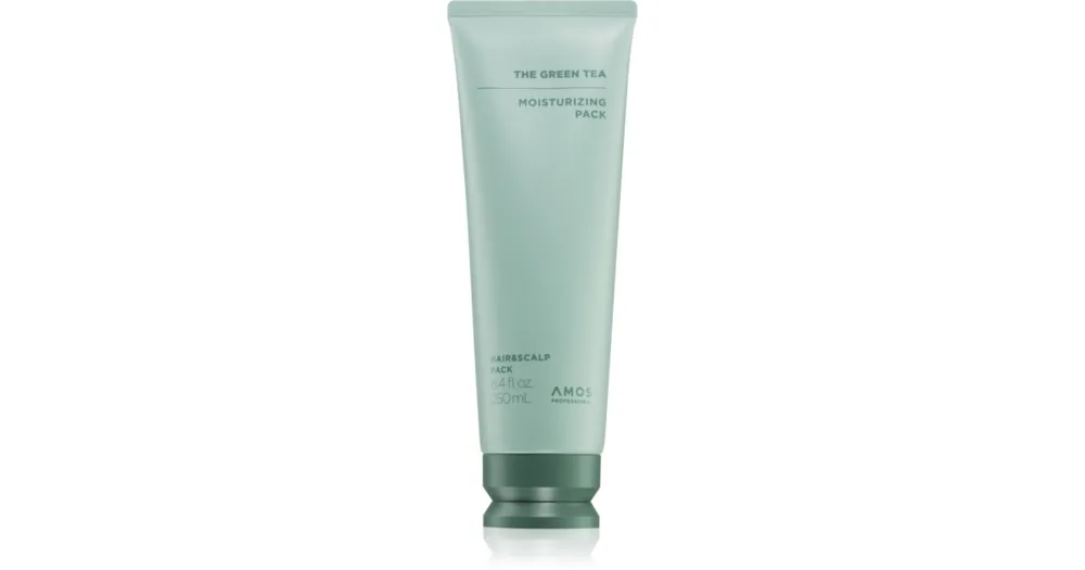 Vedd meg online AMOS PROFESSIONALThe Green Tea Moisturizing Pack hidratáló balzsam hajhullás ellen