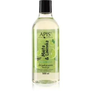 Szuper ajánlat Apis Natural CosmeticsEnergy Shot Mint & Lime energizáló tusfürdő gél