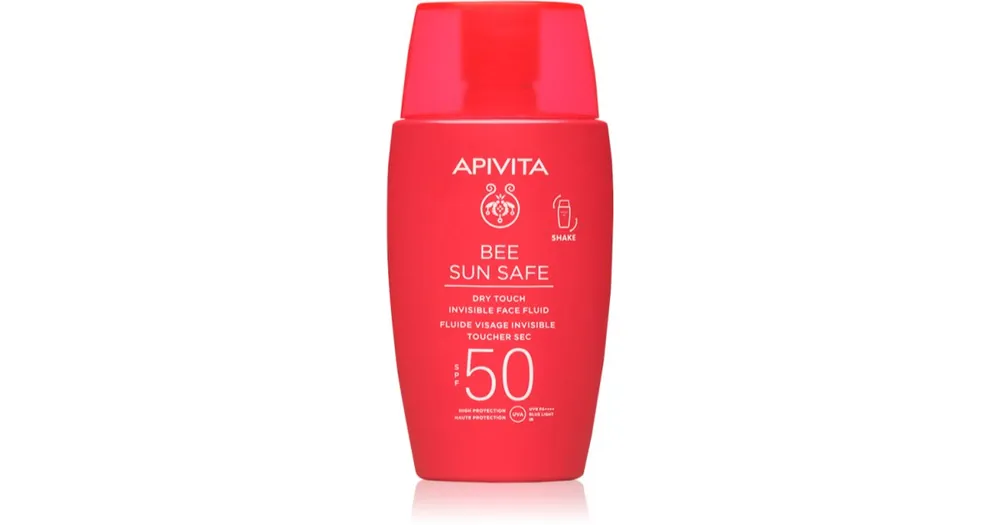 ApivitaBee Sun Safe Dry Touch Face Fluid SPF50 bőrvédő folyadék SPF 50+ Ne maradj le